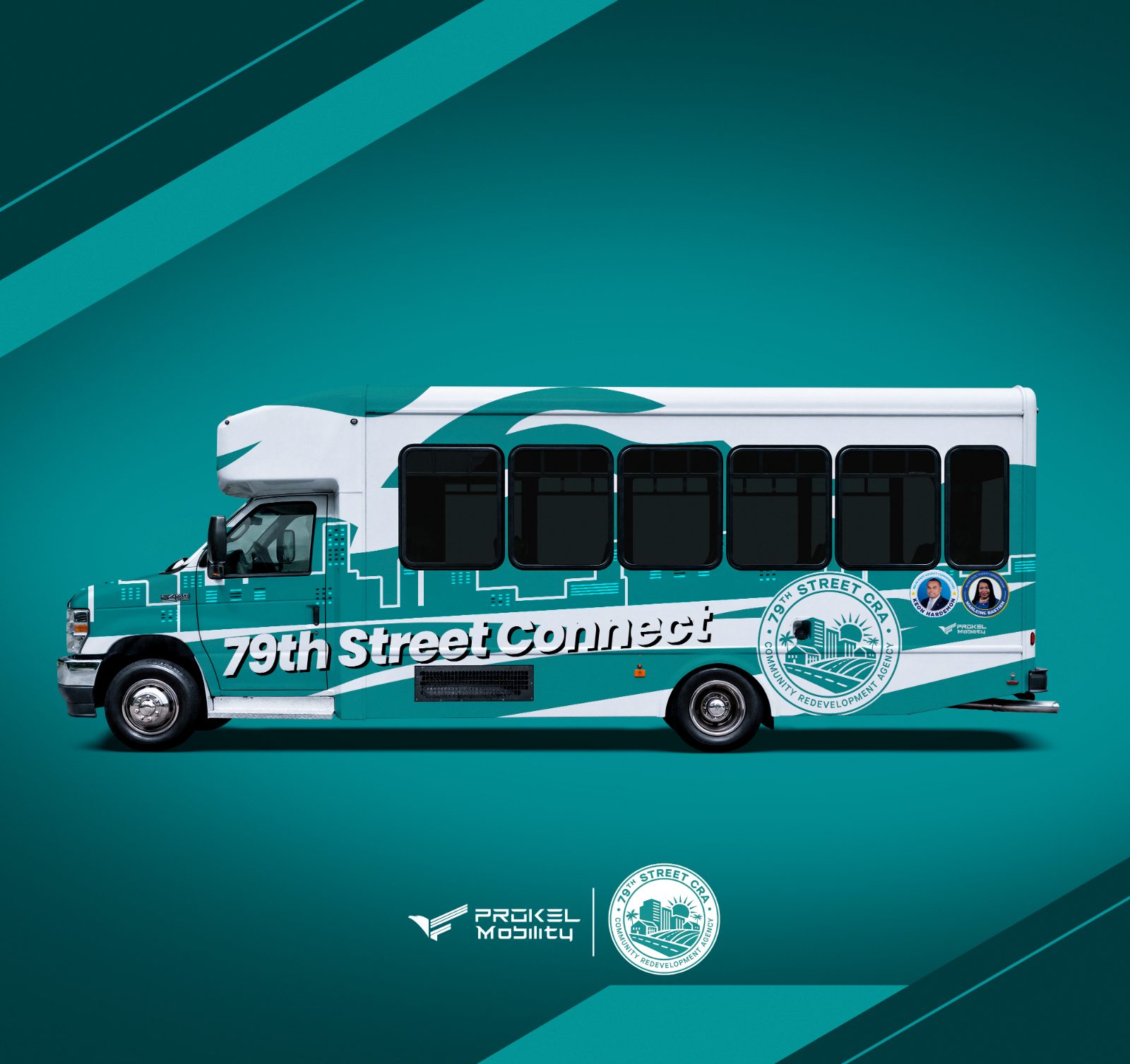79th Street Connect shuttle bus, orange route